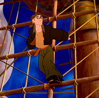 Jim Hawkins otea el horizonte