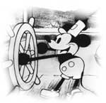 Mickey Mouse en Steamboat Willie