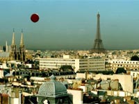 El vuelo del globo rojo